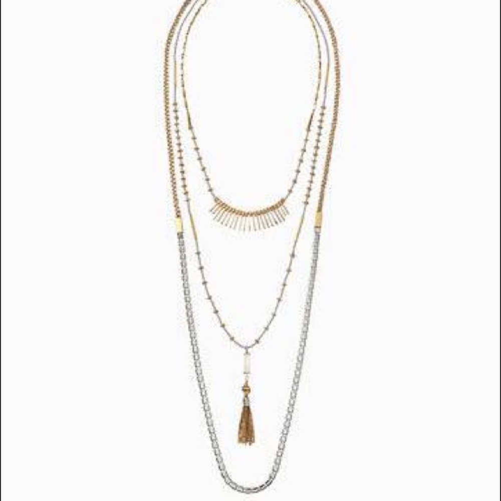 Stella & Dot Riad Layering Necklace - wear 7 ways